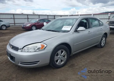 2008 Chevrolet Impala Lt from USA, damaged, VIN 2G1WT55N281284985